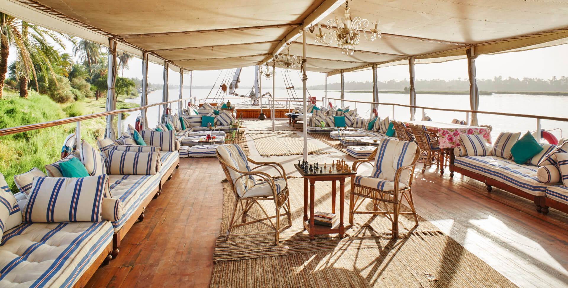 Nour El Nil | Luxury Nile Egypt Dahabiya Cruise | El Nil